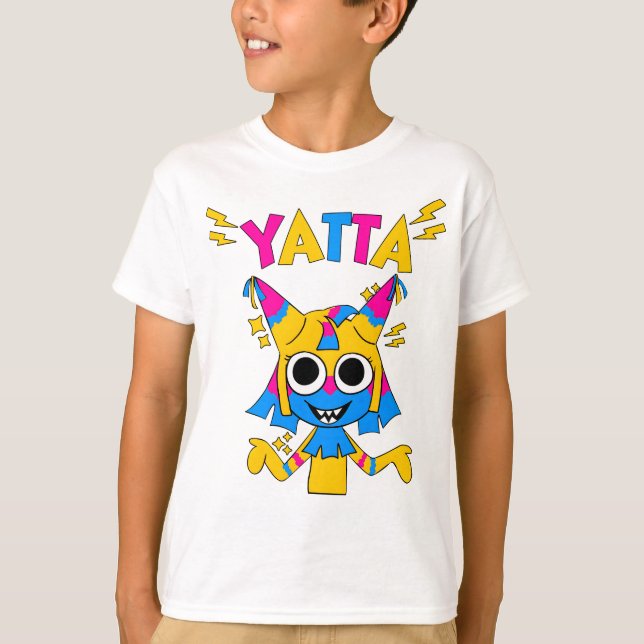 Camiseta Yatta mundial de Dandy | divertido dandys world to (Anverso)