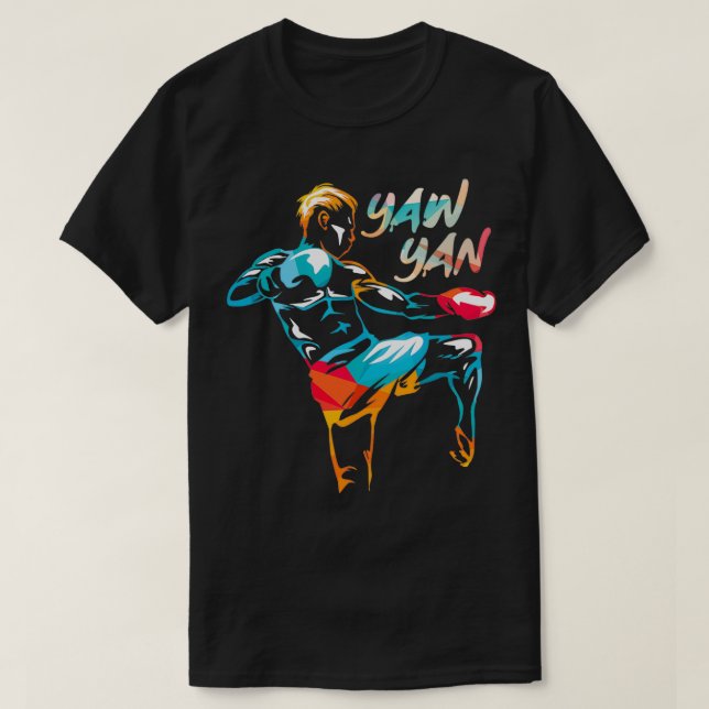 Camiseta Yaw Yan Premium (Diseño del anverso)