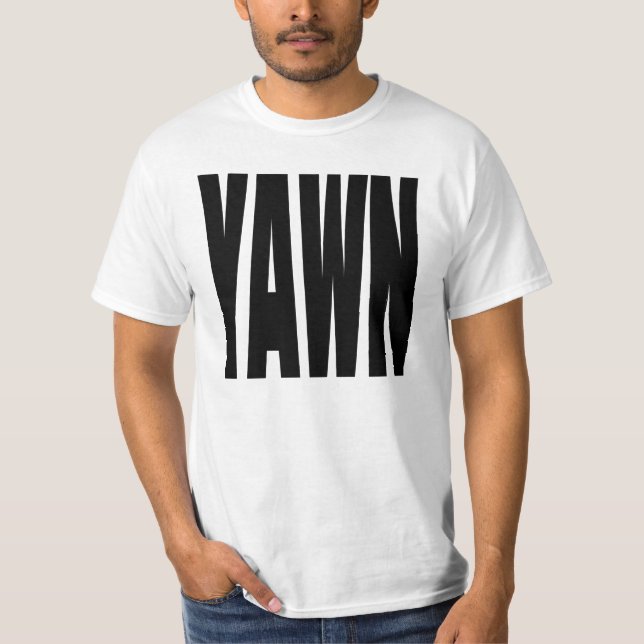 CAMISETA YAWN. (Anverso)