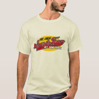 Camiseta Yay, equipo de deportes local