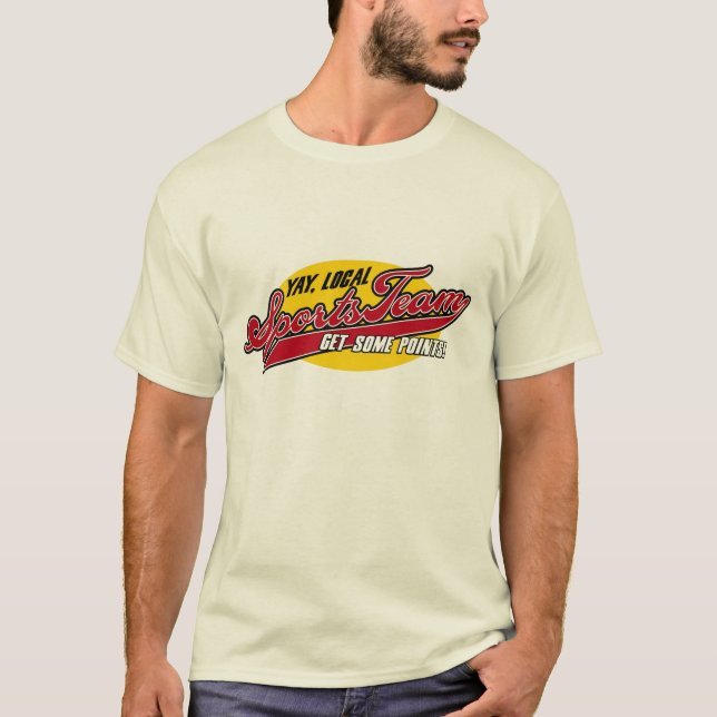 Camiseta Yay, equipo de deportes local (Anverso)