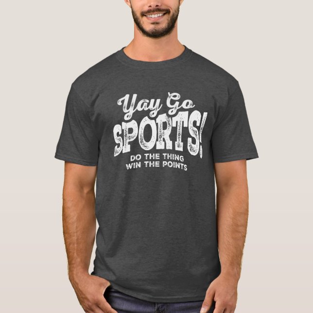 Camiseta Yay Go Sports - Deportes divertidos (Anverso)