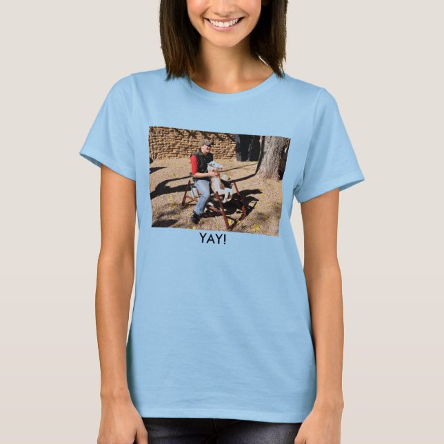 Camiseta ¡YAY! -Personalizada (Anverso)