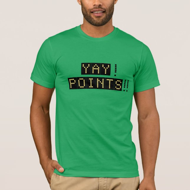 Camiseta ¡Yay! ¡Puntos!! (Anverso)