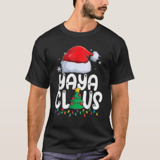 Camiseta Yaya Claus Grupo coincidente Navidades familiares
