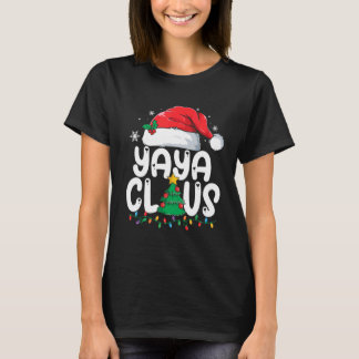 Camiseta Yaya Claus Grupo coincidente Navidades familiares