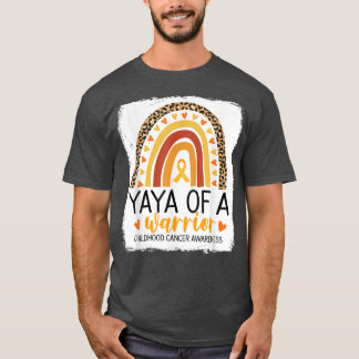 Camiseta Yaya De La Impresión De Un Leopardo Infantil Guerr