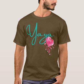 Camiseta Yaya para la abuela griega Nicknam