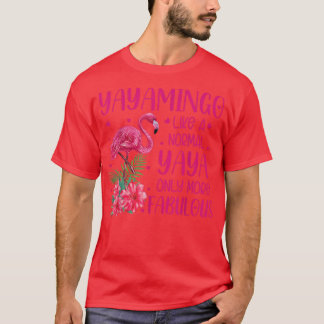 Camiseta Yayamingo Como Un Flamingo Yaya Normal
