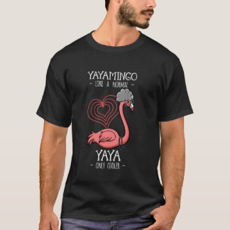 Camiseta Yayamingo Yaya Flamingo Abuela Abuela Gramma