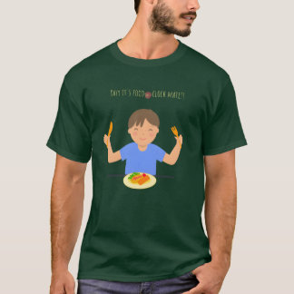 Camiseta yayy es la hora de comer amigo amigo