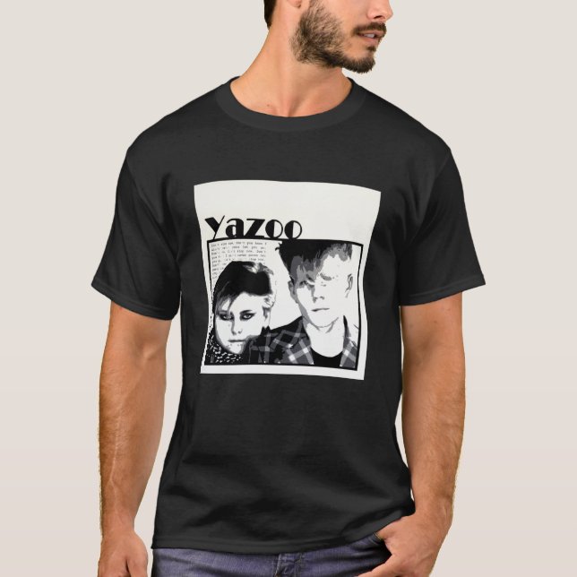 Camiseta Yazoo  Yaz - Dont Go Classic  (Anverso)