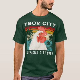 Camiseta Ybor City Florida Souvenir de Aves de Ciudad no Of