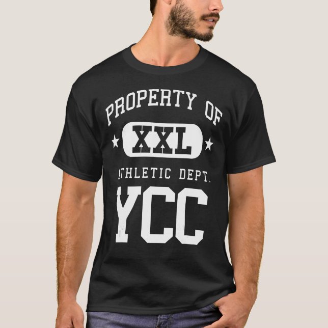 Camiseta YCC XXL Athletic School Property (Anverso)