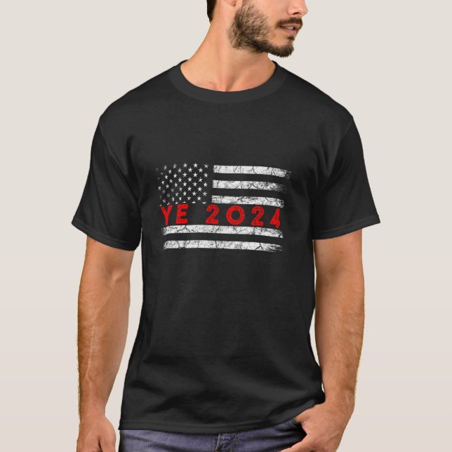 Camiseta YE2024 Votación por elección presidencial Hombres  (Anverso)