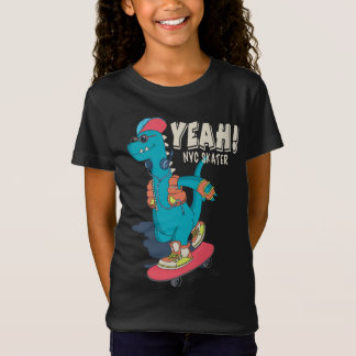 Camiseta Yeah! Gráfica divertida de los dinosaurios del pat