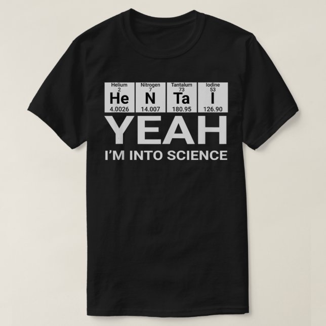 Camiseta Yeah Im In Science Lover (Diseño del anverso)