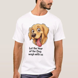 Camiseta Year of the Dog Graphic for Dog Lovers T-Shirt