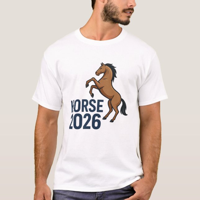 Camiseta Year of the Horse 2026 (Anverso)