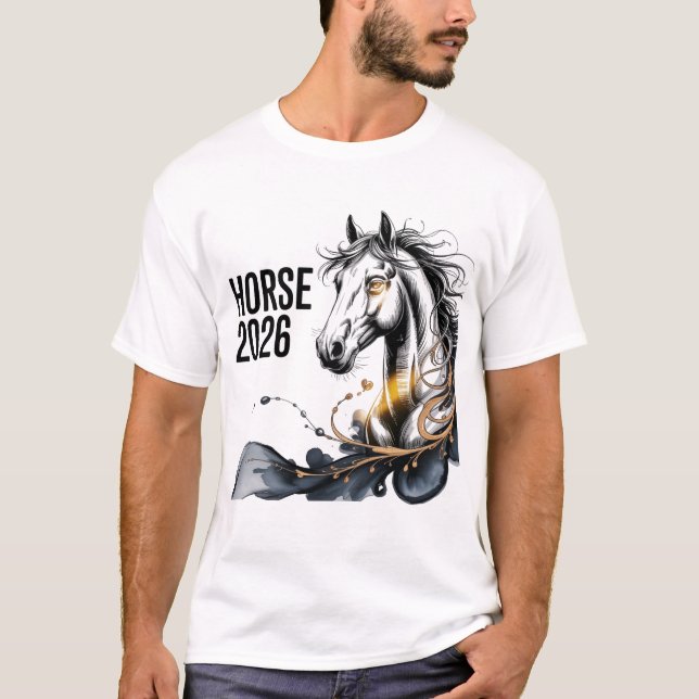 Camiseta Year of the Horse 2026 (Anverso)