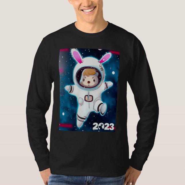 Camiseta Year Of The Rabbit 2023 Chinese New Year 2023 Boy  (Anverso)