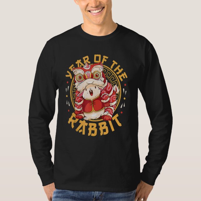 Camiseta Year Of The Rabbit Chinese New Year (Anverso)
