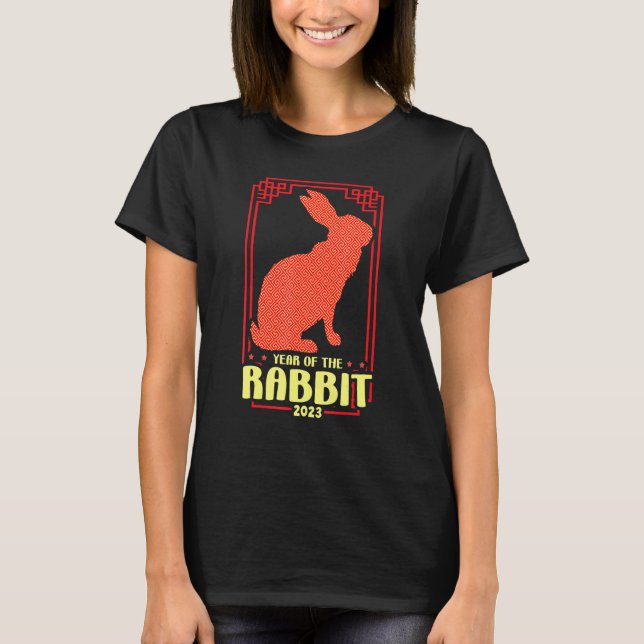 Camiseta Year Of The Rabbit Chinese New Year 2023 12 (Anverso)
