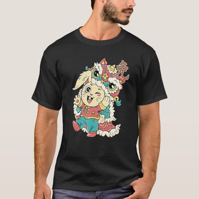 Camiseta Year of the Rabbit   Chinese Zodiac NEW YEAR 2023 (Anverso)