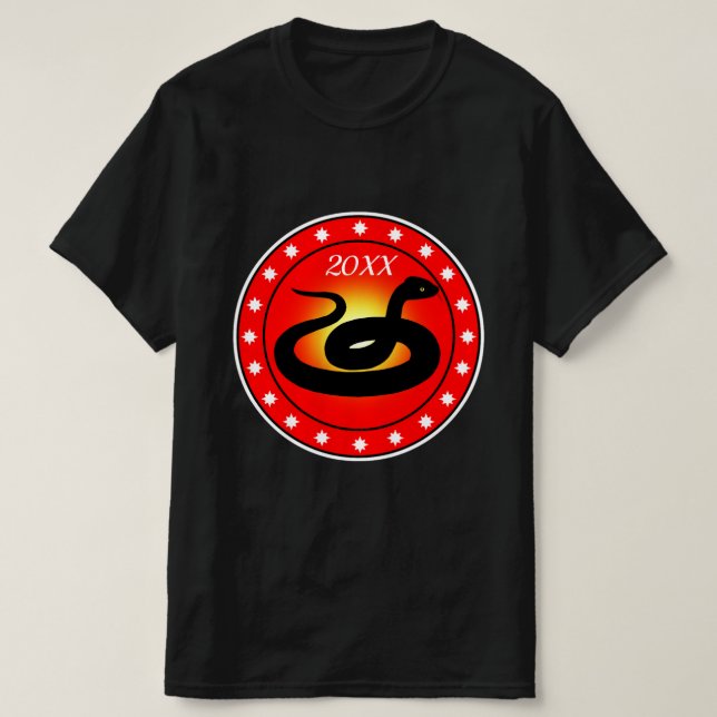 Camiseta Year of the Snake (Diseño del anverso)