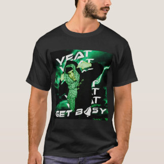 Camiseta Yeat amigos ocupados retro chico