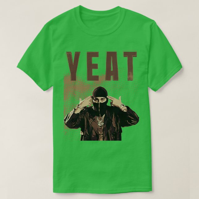 Camiseta YEAT Hip hop (Diseño del anverso)
