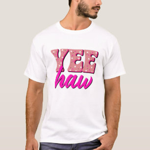 Camiseta Yee Haw Howdy Rodeo Retro País Occidental Sur