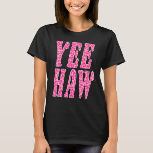 Camiseta Yee Haw Leopard Howdy Western Country Southern Rod