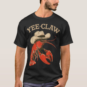 Camiseta Yeeclaw Western Cowboy Crawfish Bot Summer