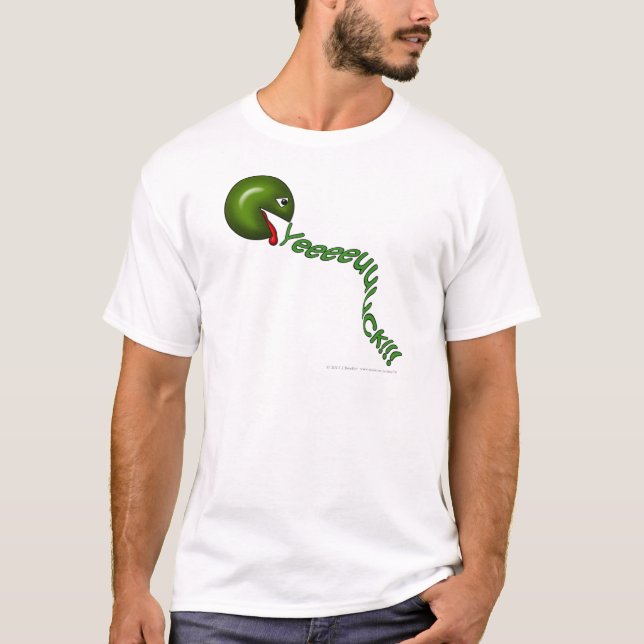 Camiseta ¡Yeeeeeuuuck!!! (Anverso)