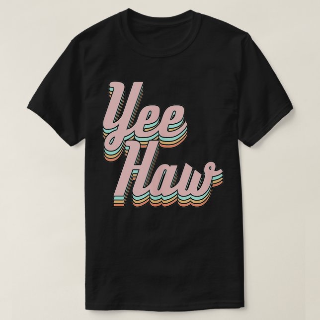 Camiseta Yeehaw (Diseño del anverso)