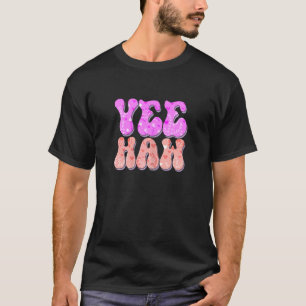 Camiseta Yeehaw Rodeo Occidental País Vaquera Femenina Yee