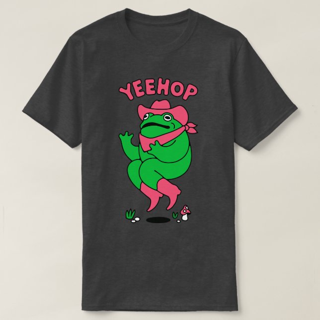 Camiseta YEEHOP Frog (Diseño del anverso)