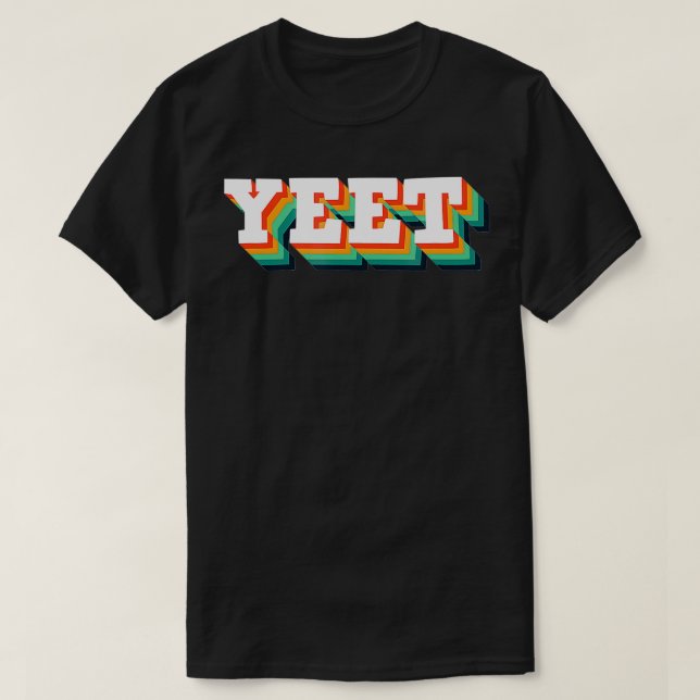 Camiseta Yeet Funny Navidades Meme Adolescente Trendy Gamer (Diseño del anverso)