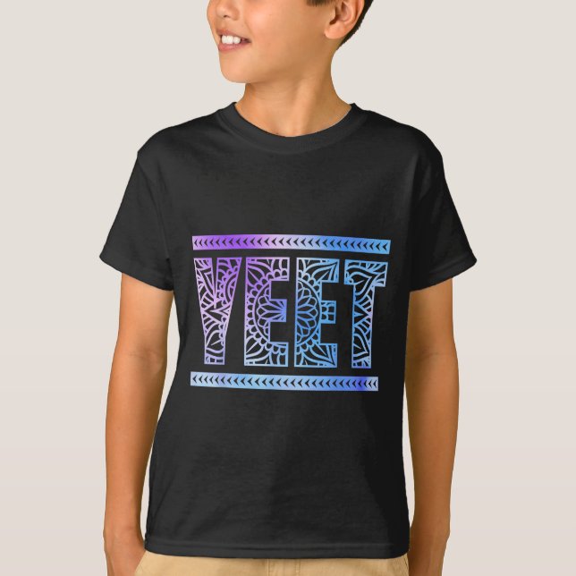 Camiseta Yeet Funny Slang Quote Humor Meme  (Anverso)