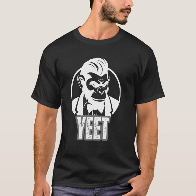 Camiseta Yeet Meme Humor sarcástico gracioso diciendo Chist (Anverso)