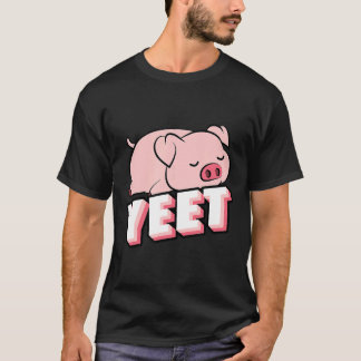 Camiseta Yeet Pig Regalos Para Los Amantes Del Cerdo Diseño