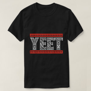 Camiseta Yeet Tribal Art Diseño de jerga meme