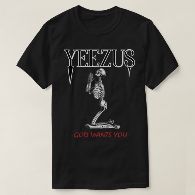 Camiseta Yeezus skeleton Classic T-Shirt (Diseño del anverso)