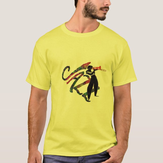 Camiseta yell jazz horn T-Shirt (Anverso)