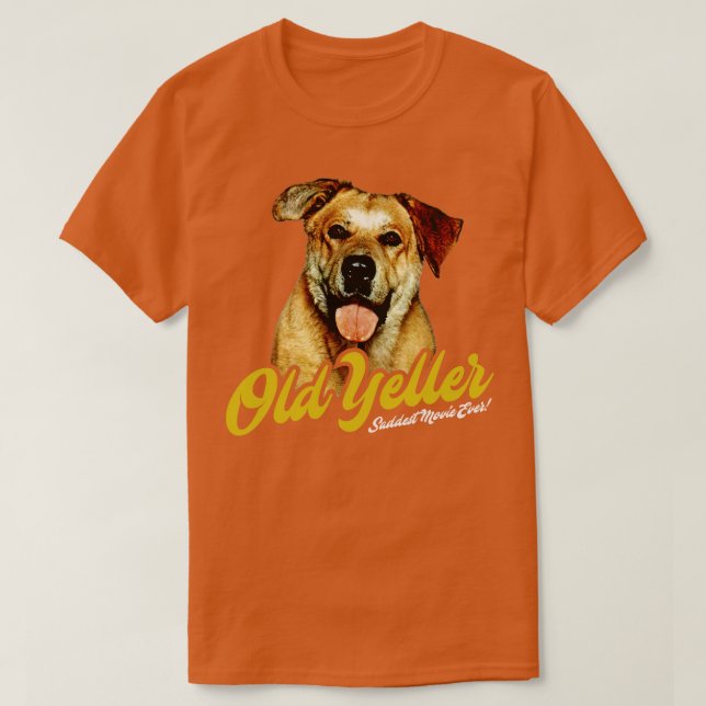 Camiseta Yeller Antiguo (Diseño del anverso)
