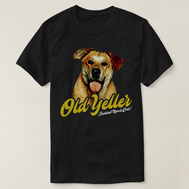 Camiseta Yeller Antiguo (Diseño del anverso)