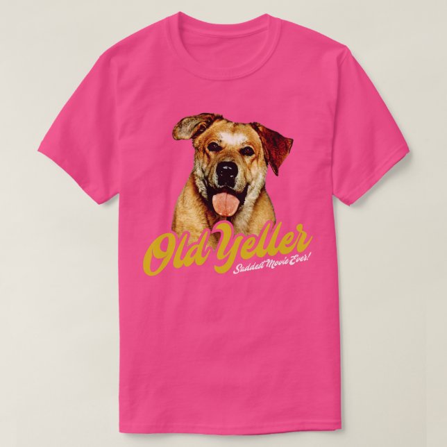 Camiseta Yeller Antiguo (Diseño del anverso)