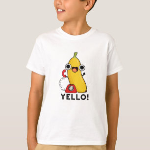 Camiseta Yello Funny Fruit Yellow Banana Pun