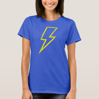 Camiseta Yellow bolt outline shirt